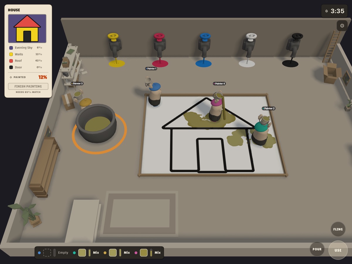 Paint Gang workshop gameplay screenshot 2