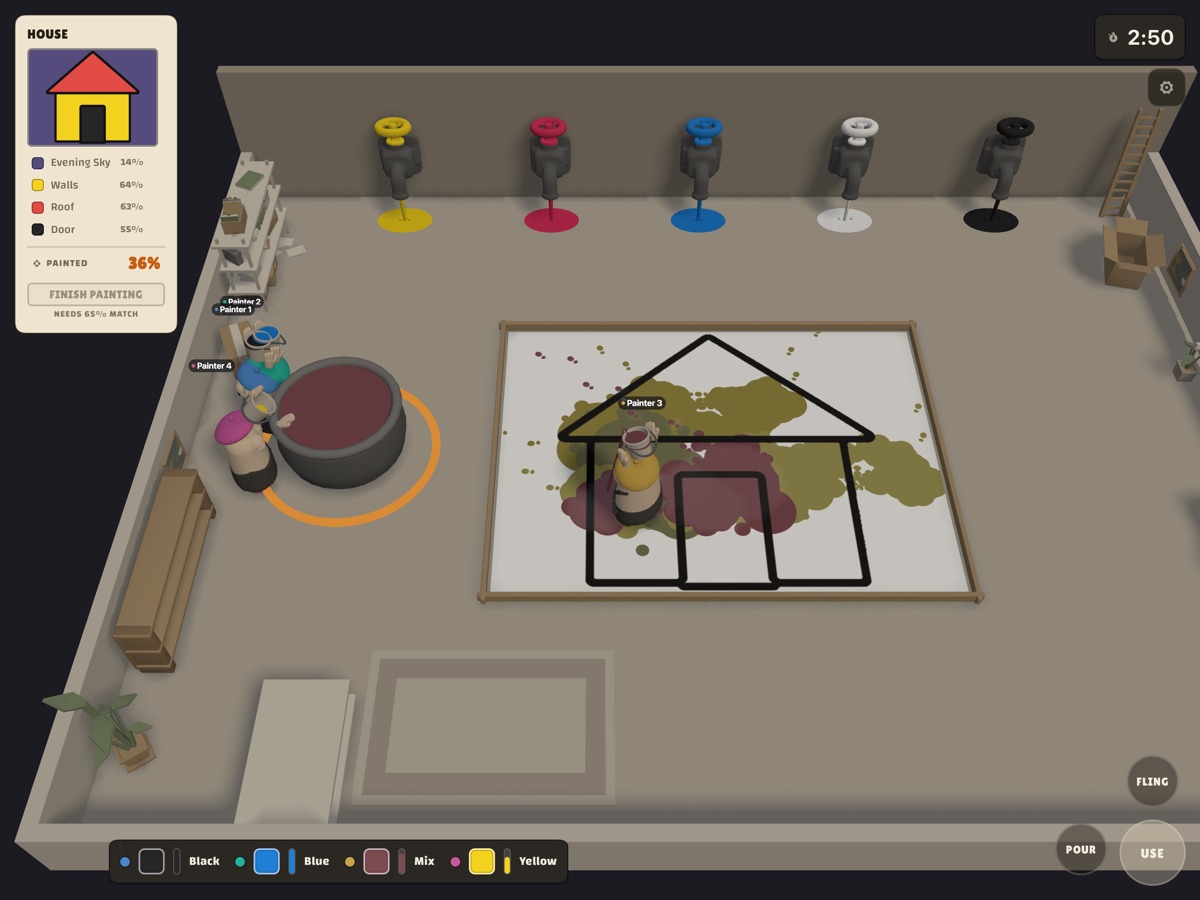 Paint Gang workshop gameplay screenshot 4
