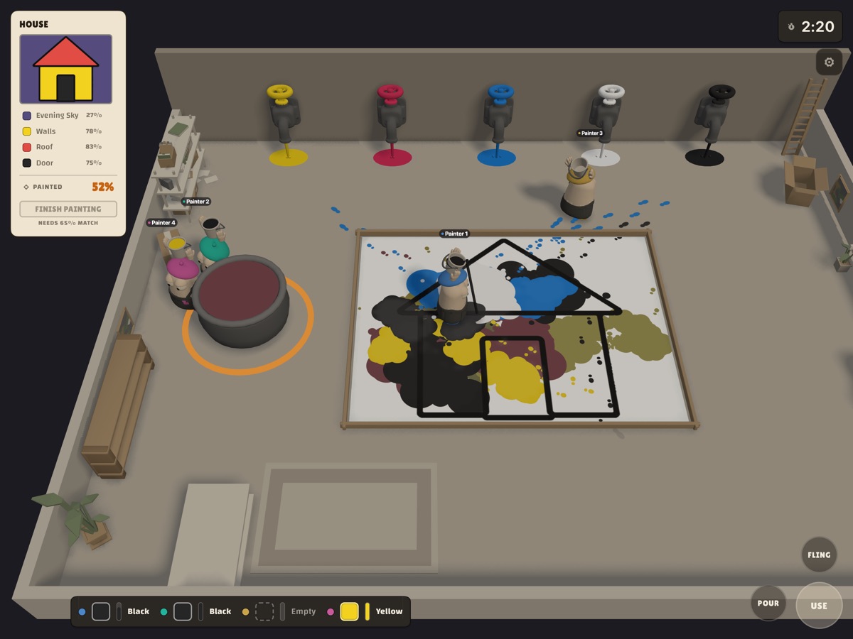 Paint Gang workshop gameplay screenshot 5